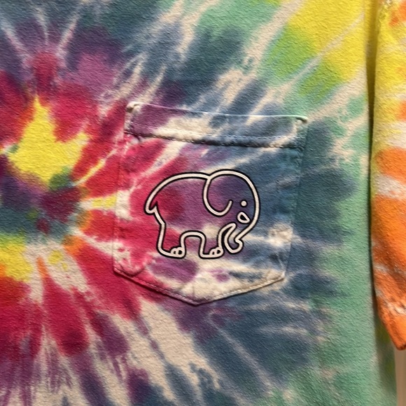 Ivory Ella Medium Tie Dye Short Sleeve T-shirt - Picture 2 of 3